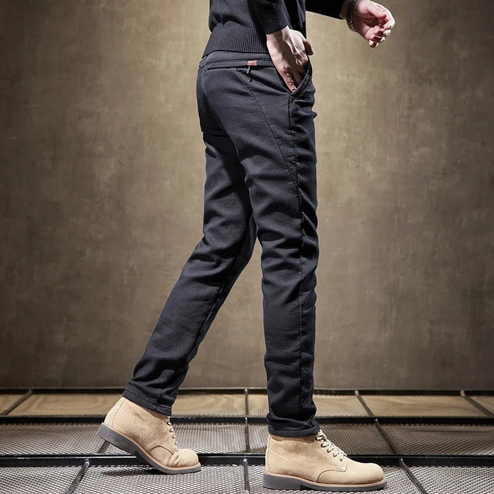 Levoire | Pantalon En Polaire Chic Pour Hommes