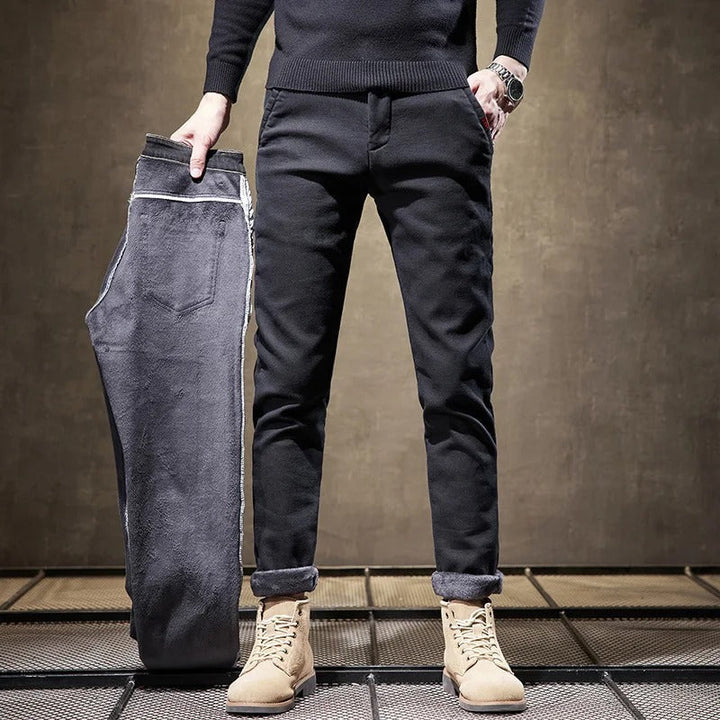 Levoire | Pantalon En Polaire Chic Pour Hommes
