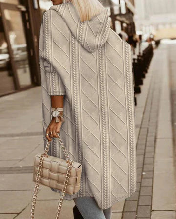 Levoire | Gilet En Tricot Confortable Avec Capuche Pour Femmes