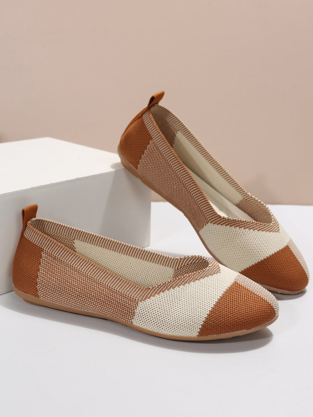 Levoire | Ballerines avec Design Aéré et Élégance Polyvalente pour Femmes Café