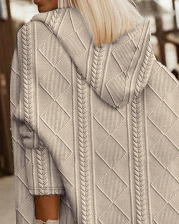 Levoire | Gilet En Tricot Confortable Avec Capuche Pour Femmes