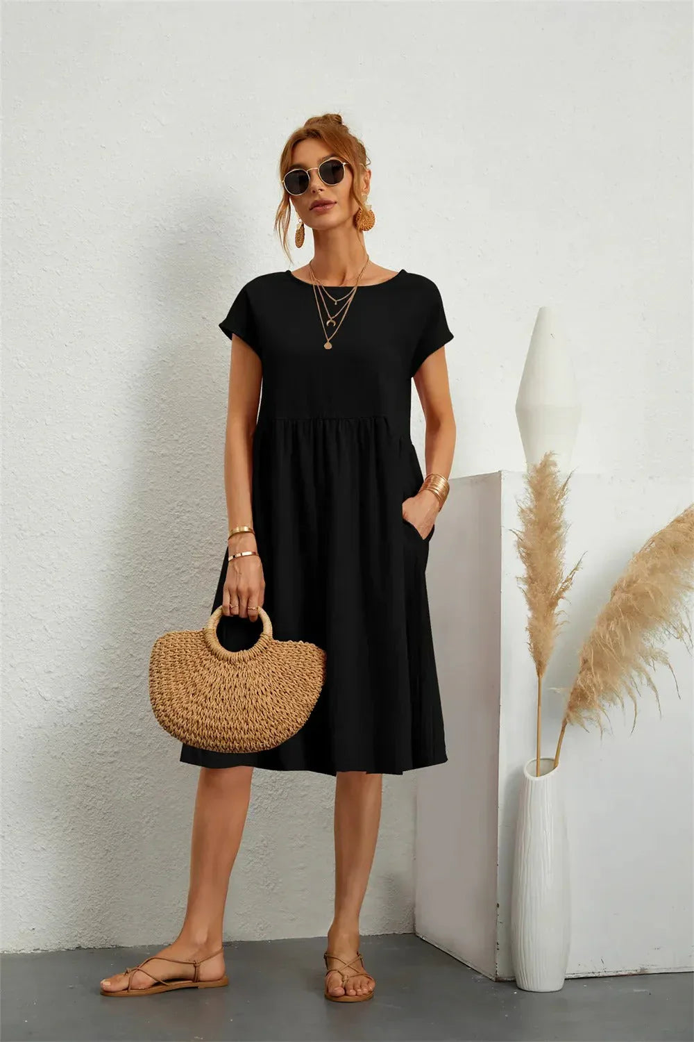 Levoire | Robe Élégante Pour Femmes Noir