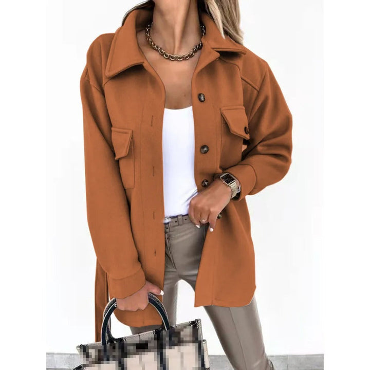 Levoire | Veste De Printemps Stylée Caramel