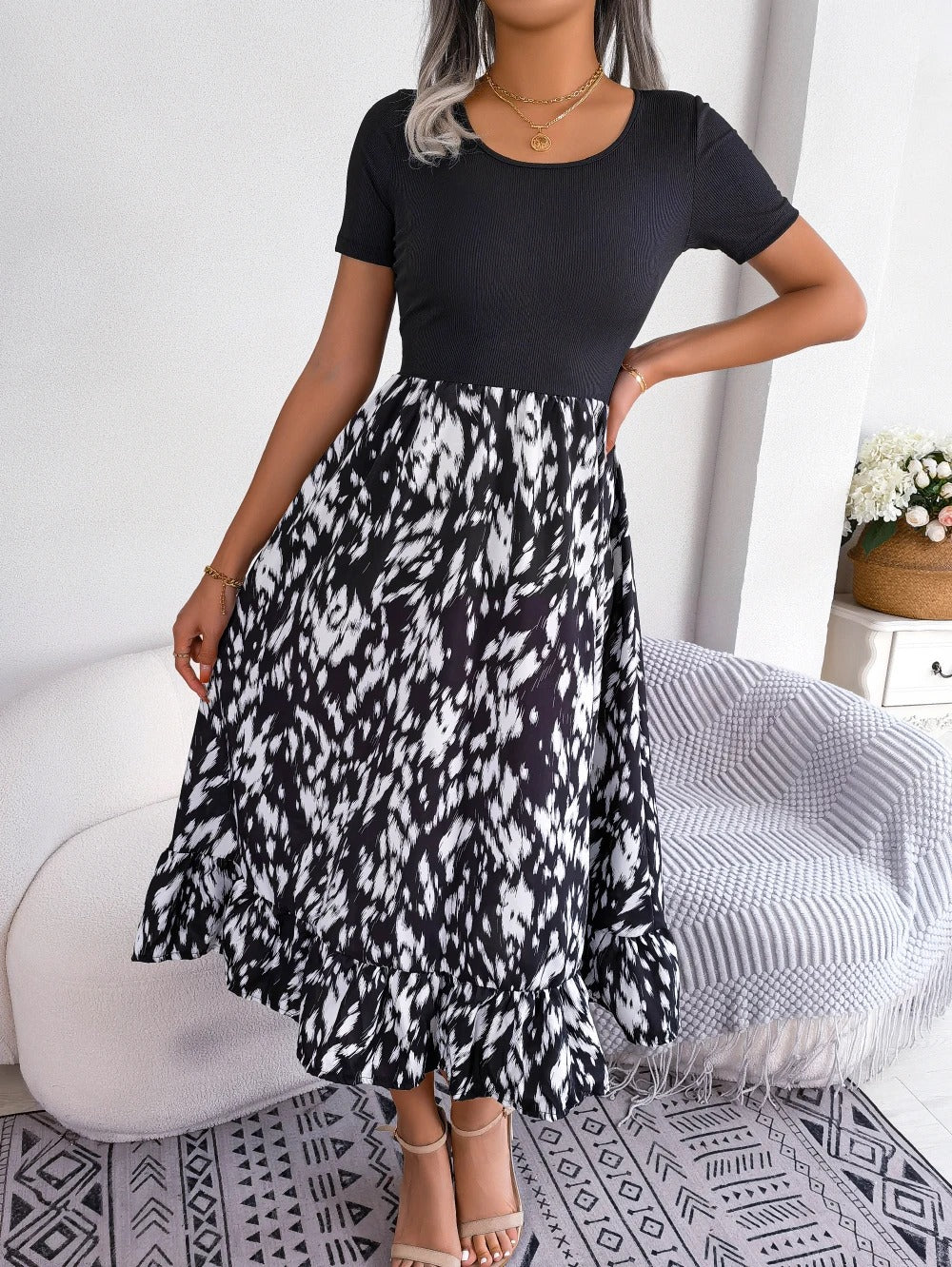 Levoire | Robe femme imprimé léopard