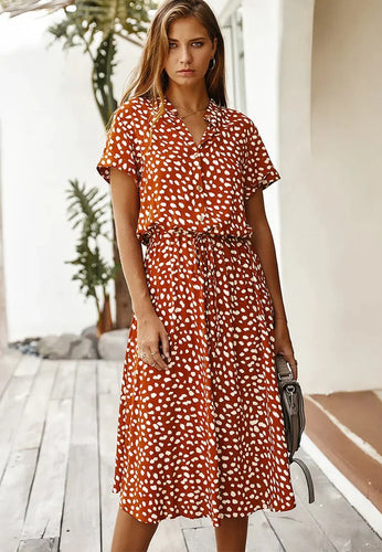 Levoire | Robe Légère À Pois Pour Femmes