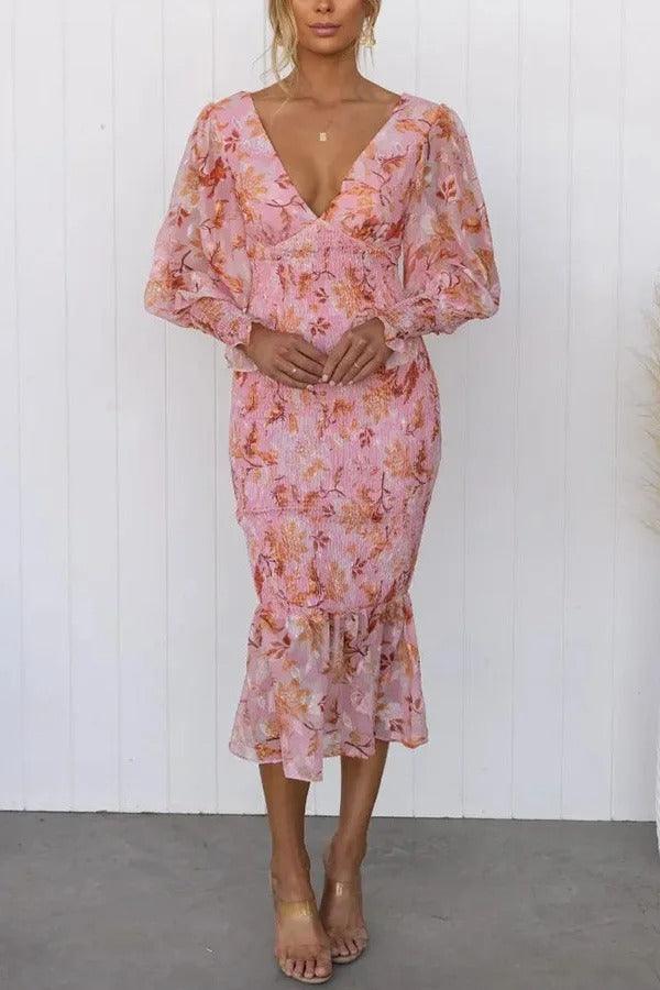 Levoire | Rosalie Élégance Robe Rosa