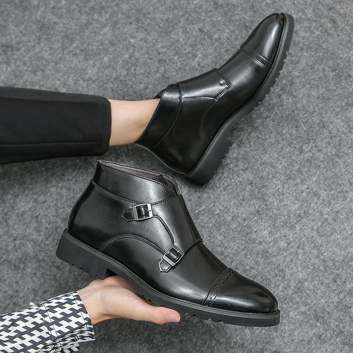 Levoire | Chaussures en cuir avec double boucle