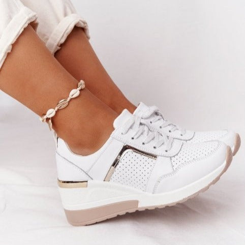 Levoire | Chaussures Orthopédiques Confortables Pour Femmes Blanc