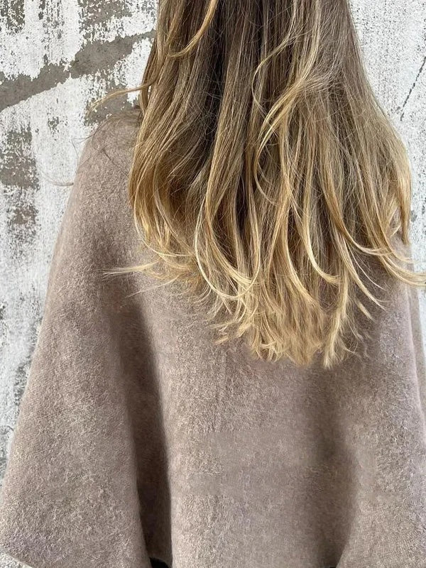 Levoire | Manteau Court Avec Des Manches Évasées