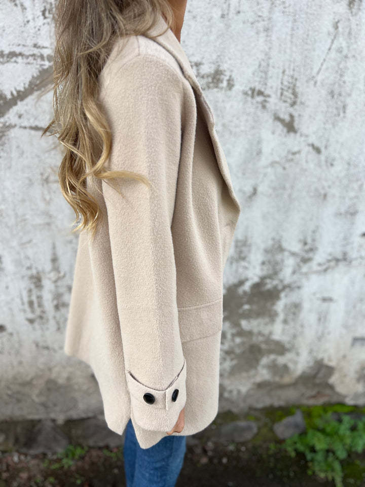 Levoire | Manteau En Laine À Revers