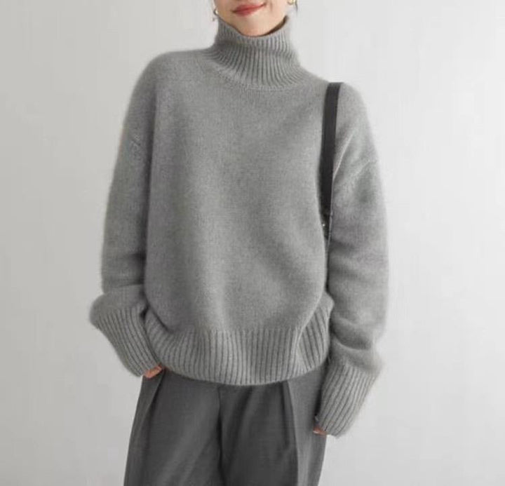 Levoire | Pull En Cachemire À Col Roulé Et Luxe