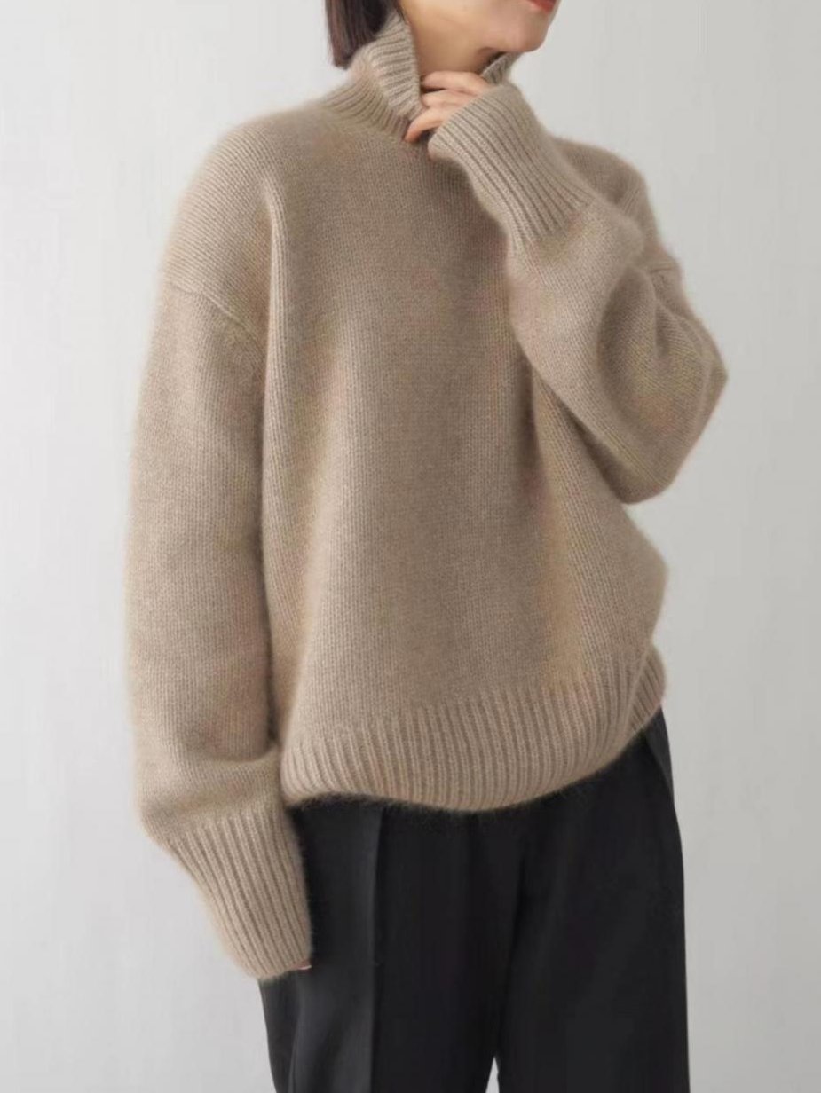Levoire | Pull En Cachemire À Col Roulé Et Luxe