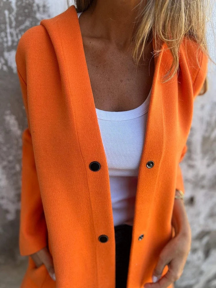 Levoire | Cardigan Avec Boutons Et Capuche