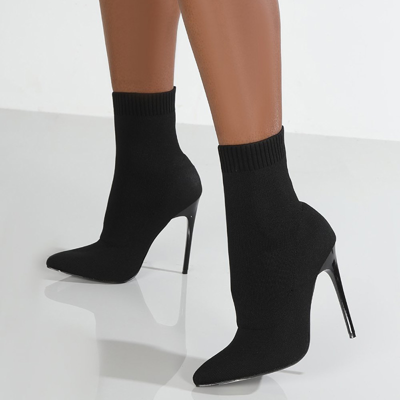 Levoire | collant stiletto stretch NOIR