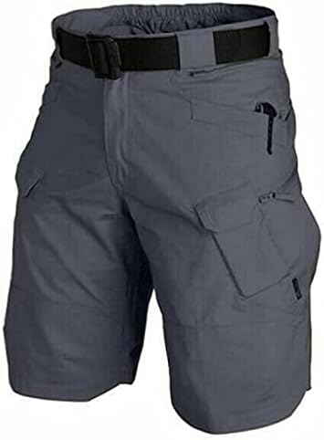 Levoire | Pantalon De Travail Court À Salopette Gris