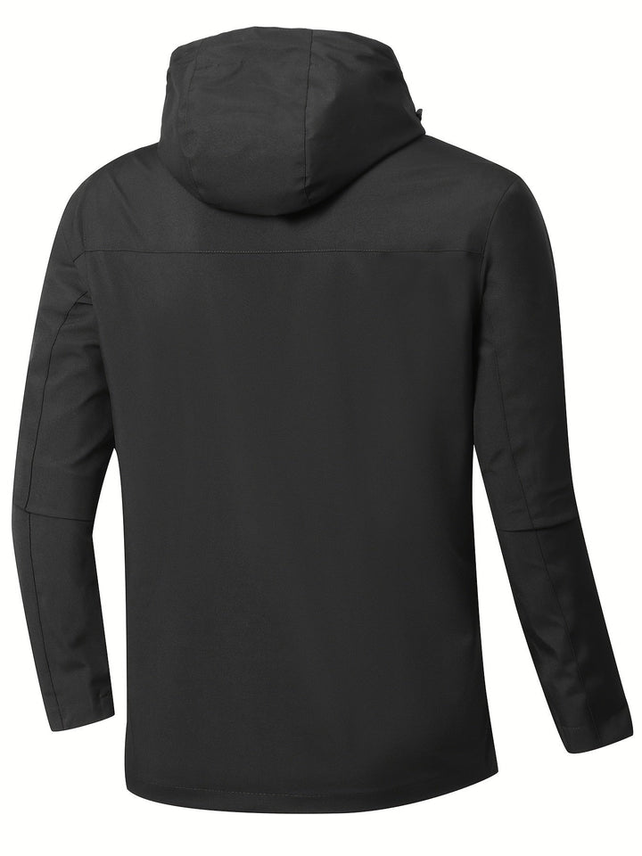 Levoire | Veste Imperméable Légère Pour Hommes Avec Capuche
