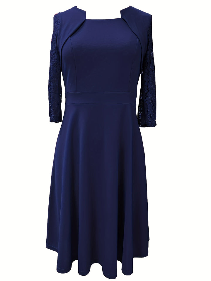 Levoire | Robe Femme Avec Des Détails En Dentelle Parfaite Pour Les Occasions Formelles