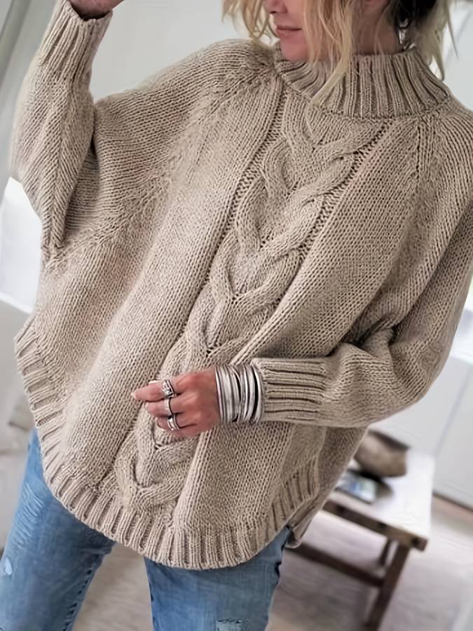 Levoire | Grande Taille Pull En Tricot Beige