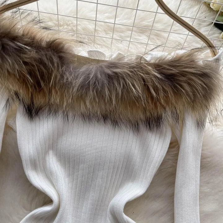 Levoire | Style tricot à une épaule Ins
