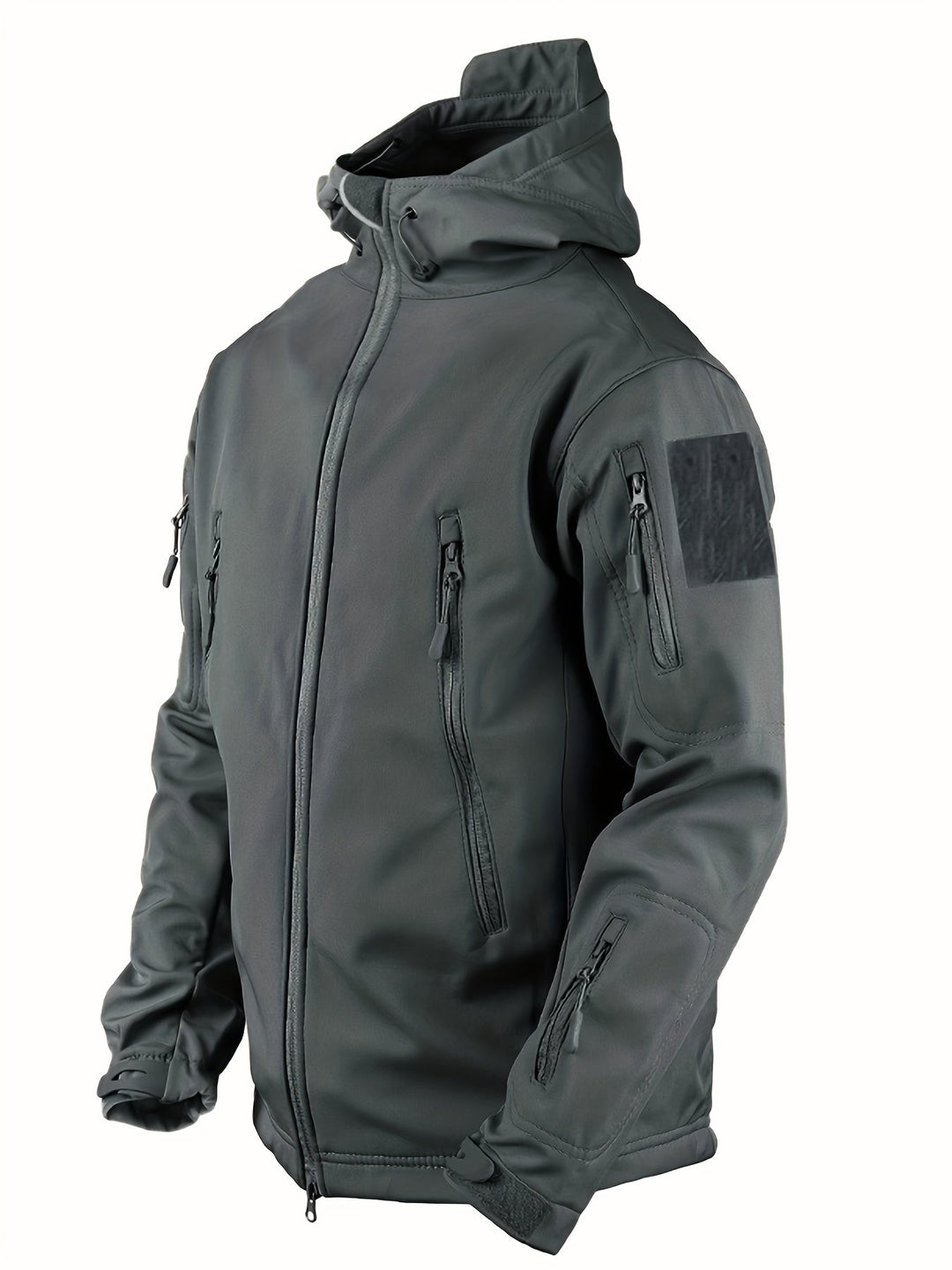 Levoire | Veste Imperméable Pour Homme Avec Capuche Et Poches Zippées