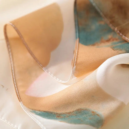 Levoire | Écharpe En Soie Imprimée