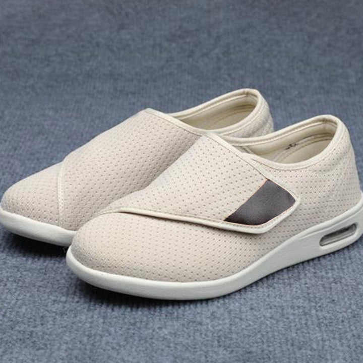 Levoire | Femmes & Hommes Large, Confortable Chaussures Orthopédiques Beige