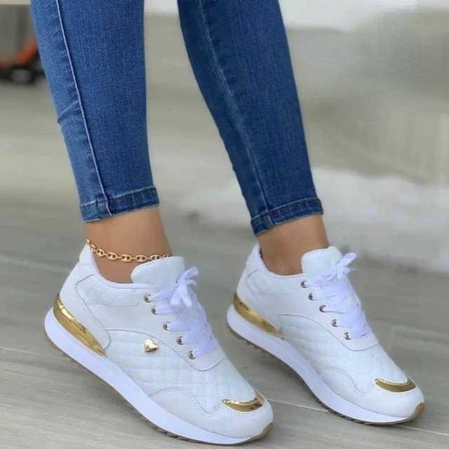 Levoire | Baskets Plates Blanc