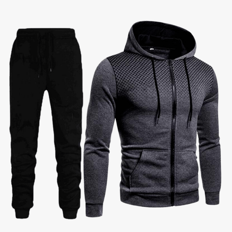 Levoire | Ensemble Survêtement Jogging Homme Gris Foncé