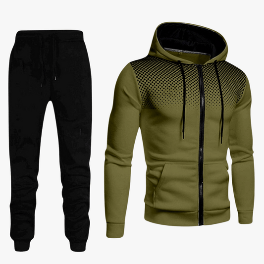 Levoire | Ensemble Survêtement Jogging Homme Vert olive