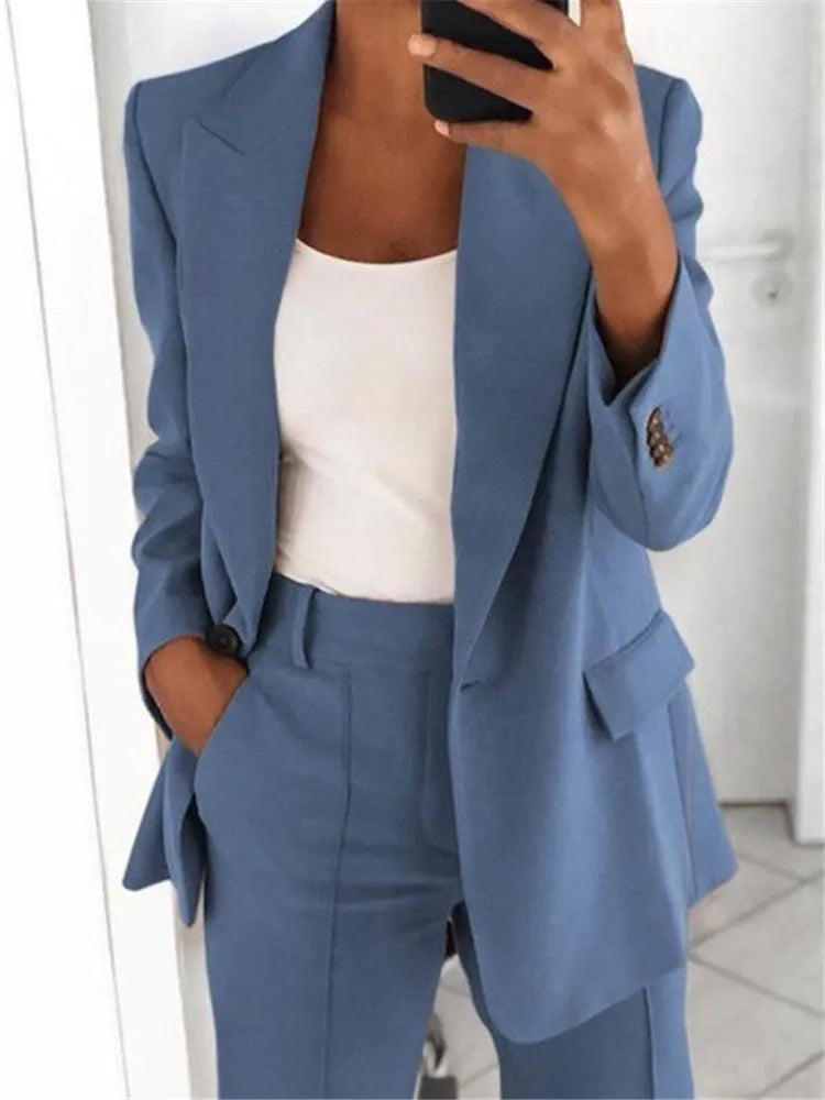 Levoire | Ensemble Élégant Et Chic Ciel bleu