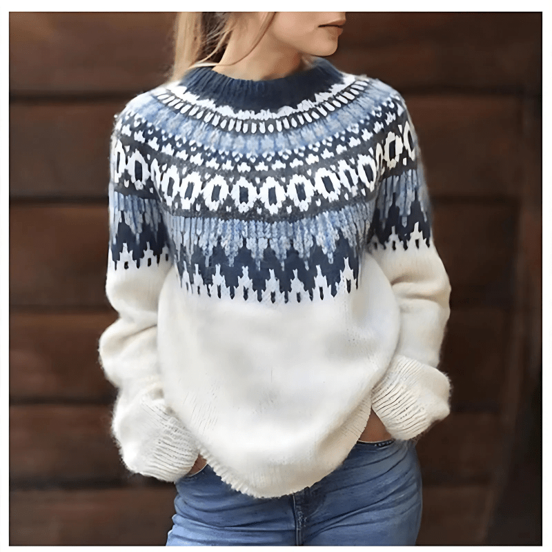 Levoire | Pull en tricot pour femmes avec encolure ronde Sweat-shirt pour femmes Gilet 2XL