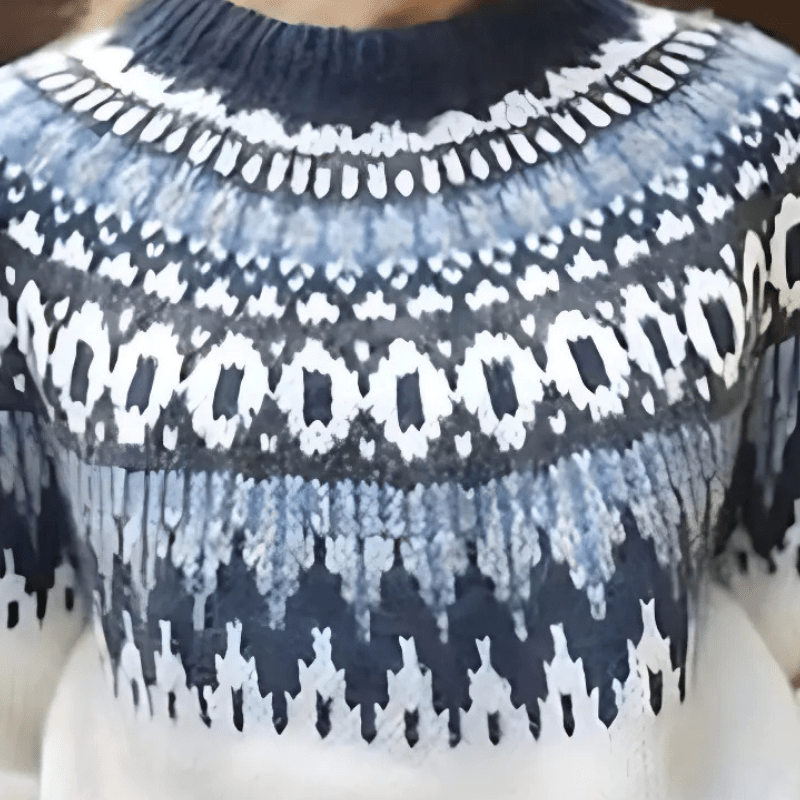 Levoire | Pull en tricot pour femmes avec encolure ronde Sweat-shirt pour femmes Gilet