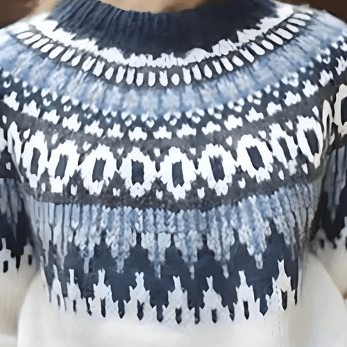 Levoire | Pull en tricot pour femmes avec encolure ronde Sweat-shirt pour femmes Gilet