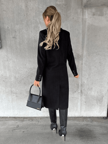 Levoire | Manteau de luxe en laine pour femmes Trench-coat long Design classique