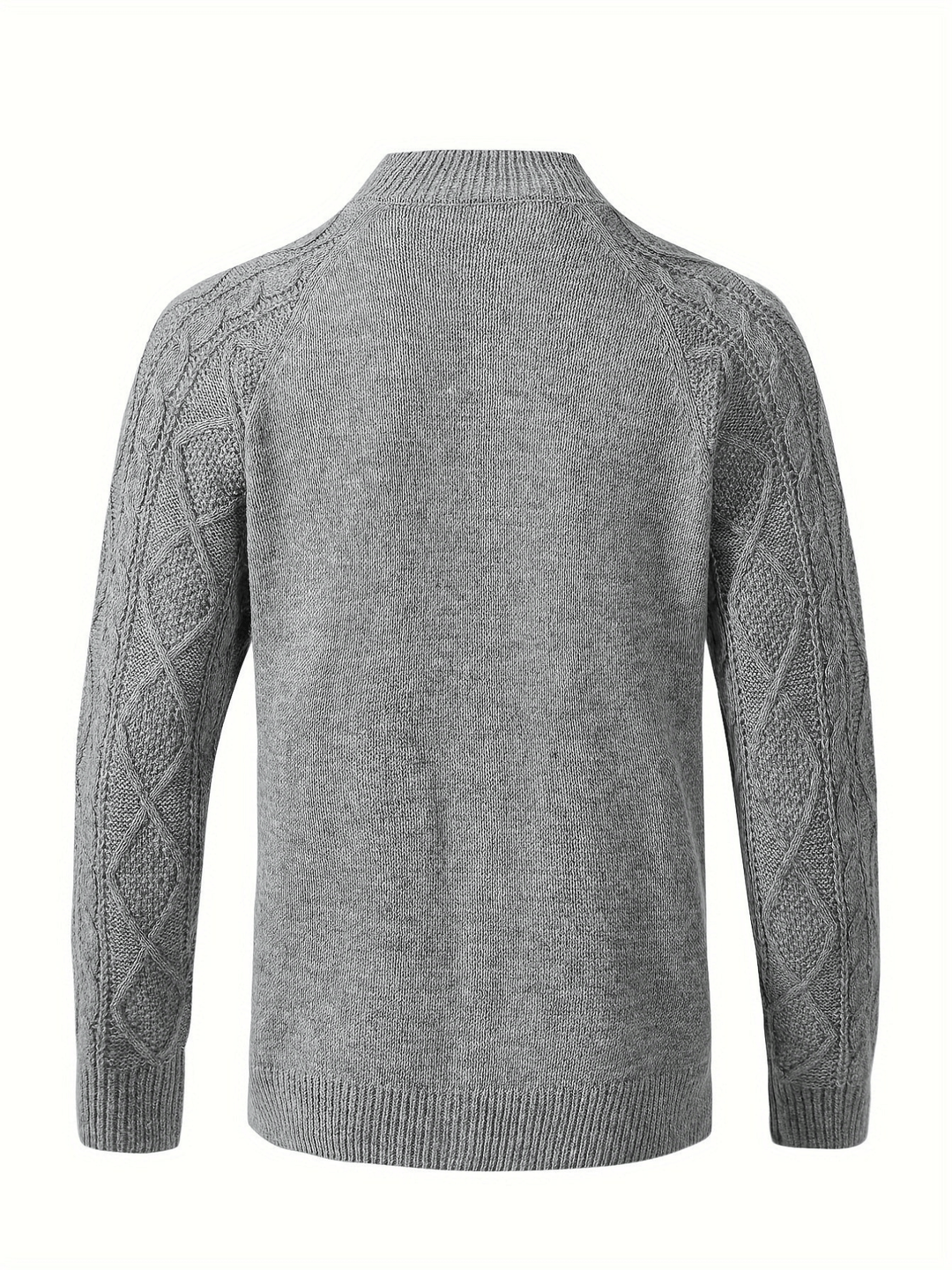 Levoire | Gilet avec motif en câble homme cardigan
