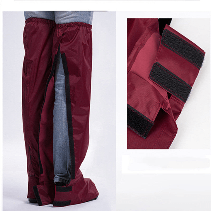 Levoire | Pantalons de pluie avec sur-chaussures Idéal pour le cyclisme