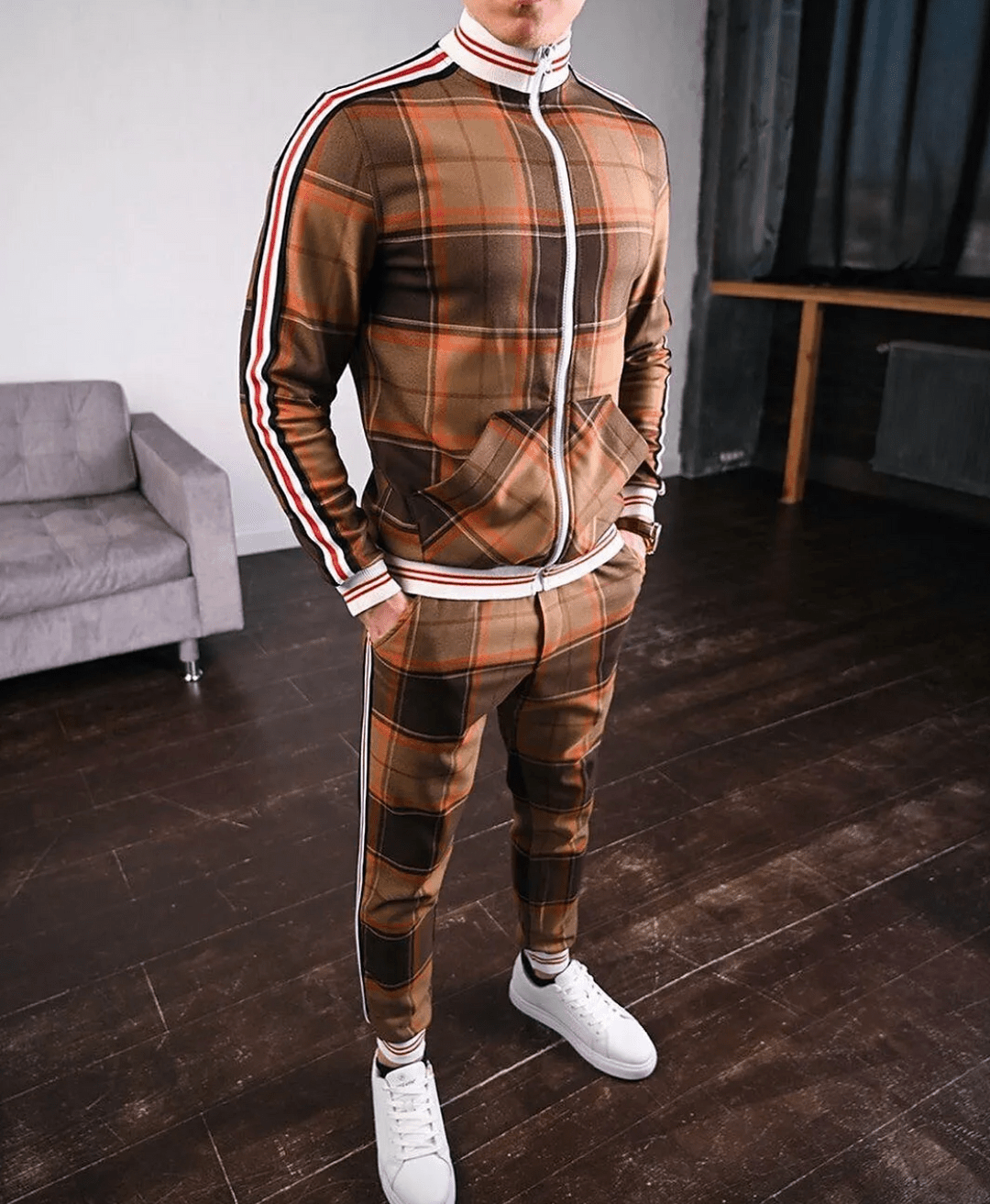 Levoire | Ensemble Confort Chic Homme Orange