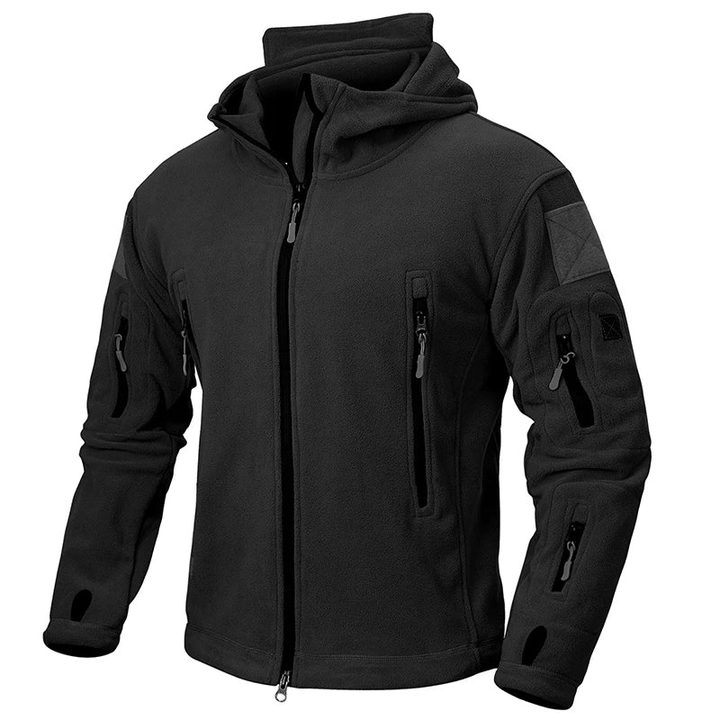 Levoire | Veste Polaire Tactique Homme Noir