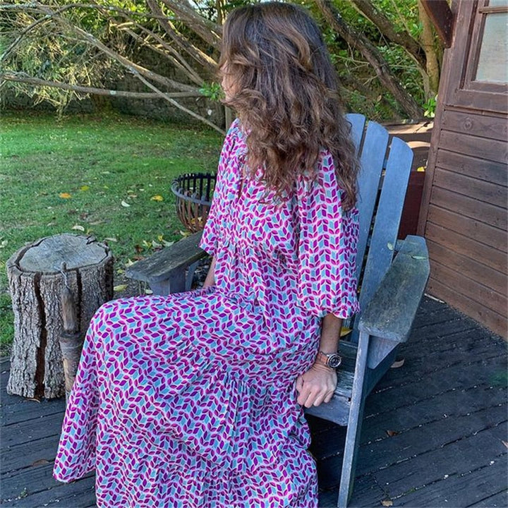 Levoire | Robe À Imprimé Rétro