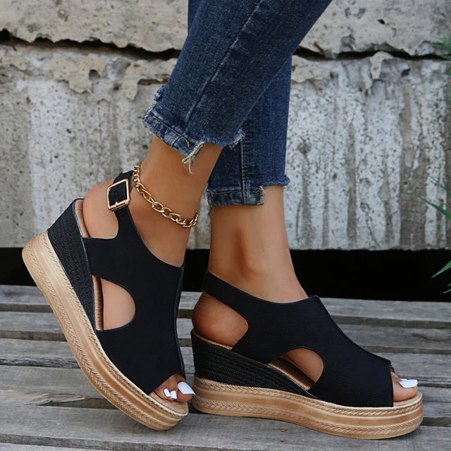 Levoire | Chaussures d'été à talon élevé Noir