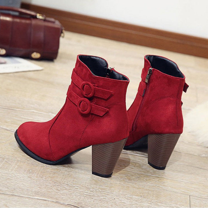 Levoire | Beautiful Buckle Shoes With A Stable Heel And Lateral Support Rot