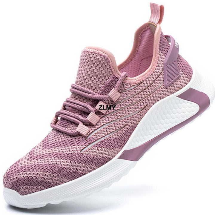 Levoire | Chaussures De Sécurité Confortables Orlando, Design Tendance Rouge vif