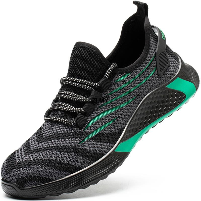 Levoire | Chaussures De Sécurité Confortables Orlando, Design Tendance Vert