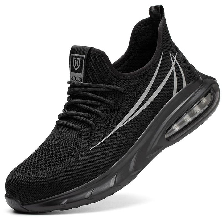 Levoire | Chaussures De Sécurité Antidérapantes En Vert Et En Noir stil-4