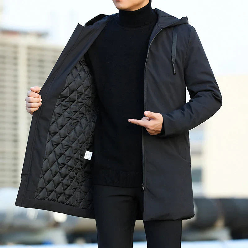Levoire | Veste Élégante À Manches Longues Avec Zipper Noir