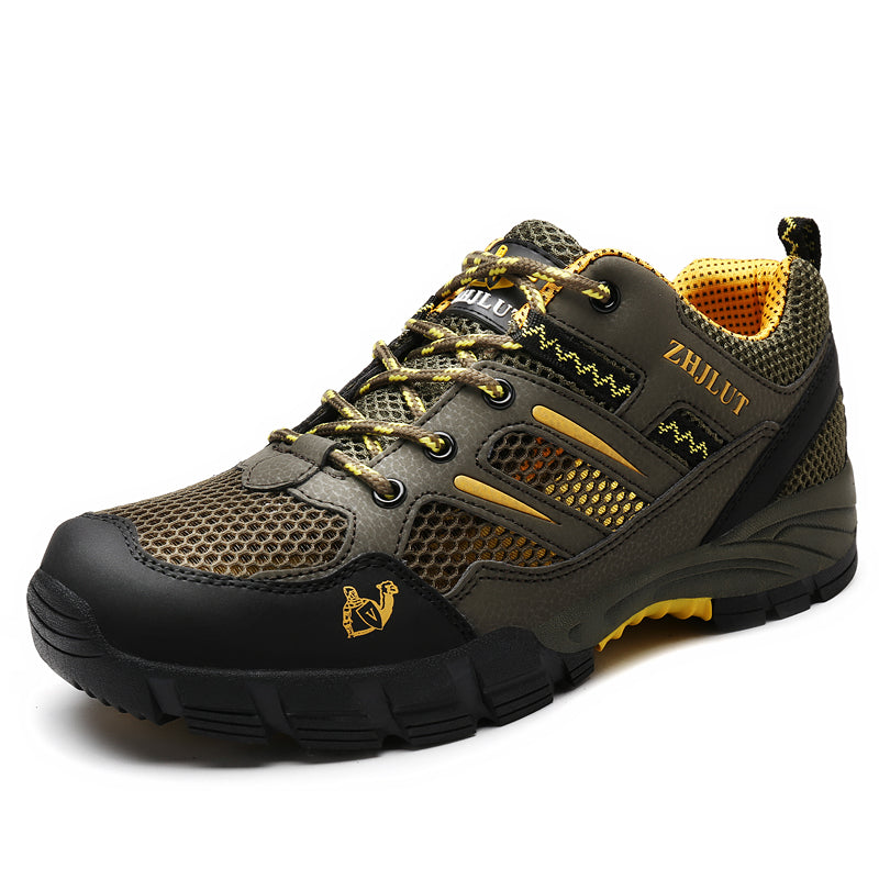 Levoire | Chaussure De Randonnée Imperméable Luxueuse Pour Hommes Vert