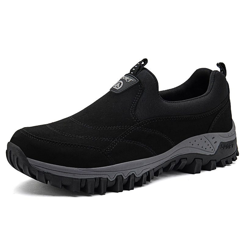Levoire | Luxe Ergonomique Antidérapant Homme Pantoufle Noir