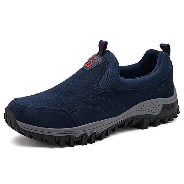 Levoire | Luxe Ergonomique Antidérapant Homme Pantoufle Bleu