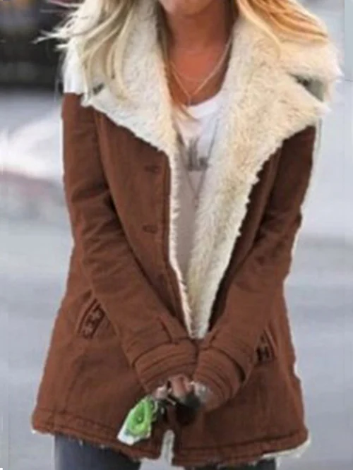 Levoire Winter Élégance Veste Braun