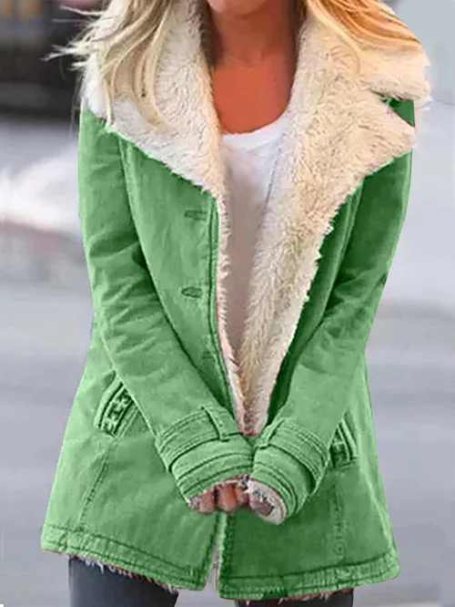 Levoire | Veste Élégance Hivernale Vert